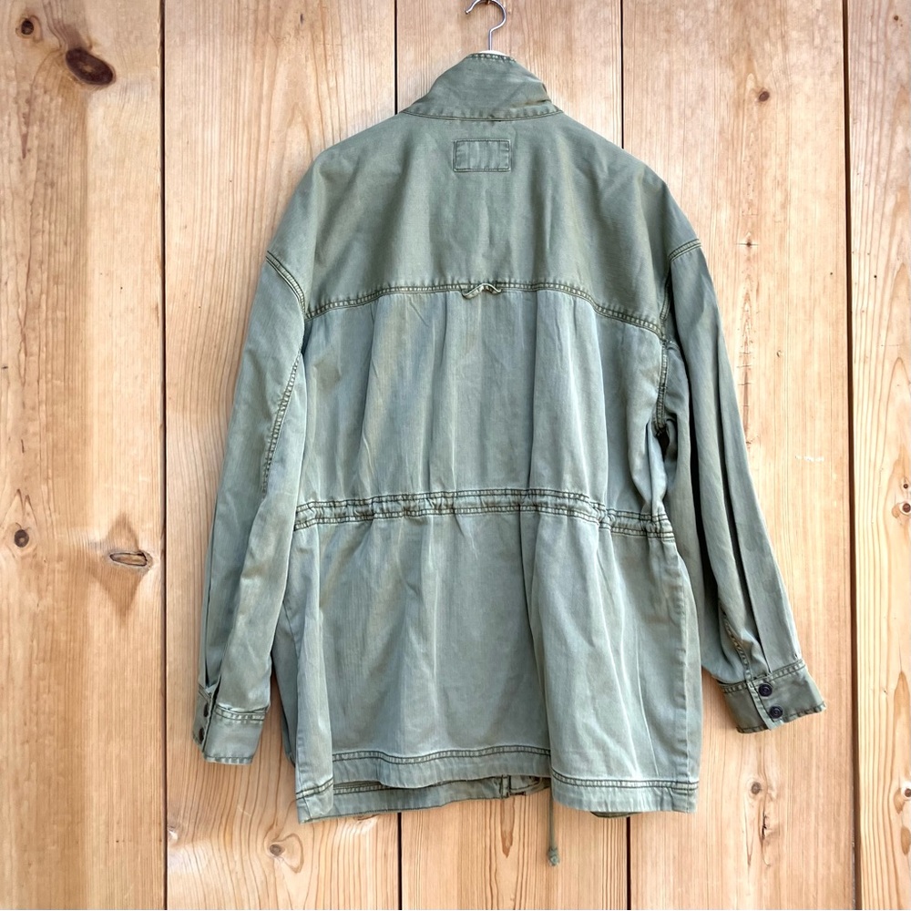 We The Free NWT Arya Green Cargo Jacket Sz XL - Picture 7 of 8